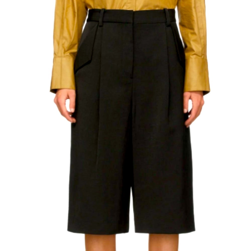 NWT -PARTOW High Waisted Gordon Long Shorts, 0